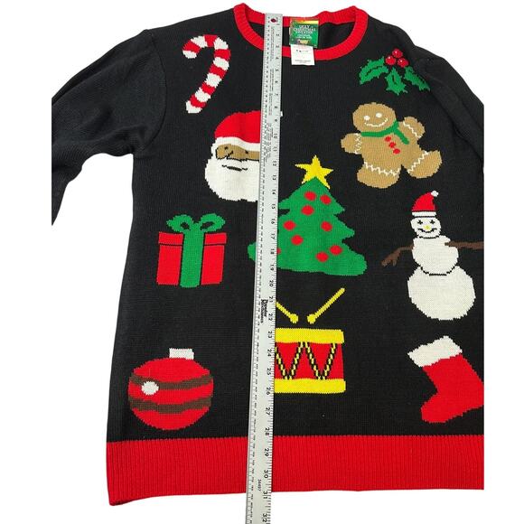 Ugly Christmas Sweater Novelty Party Sweater Oversize Fun Holiday Size XL - Picture 5 of 6